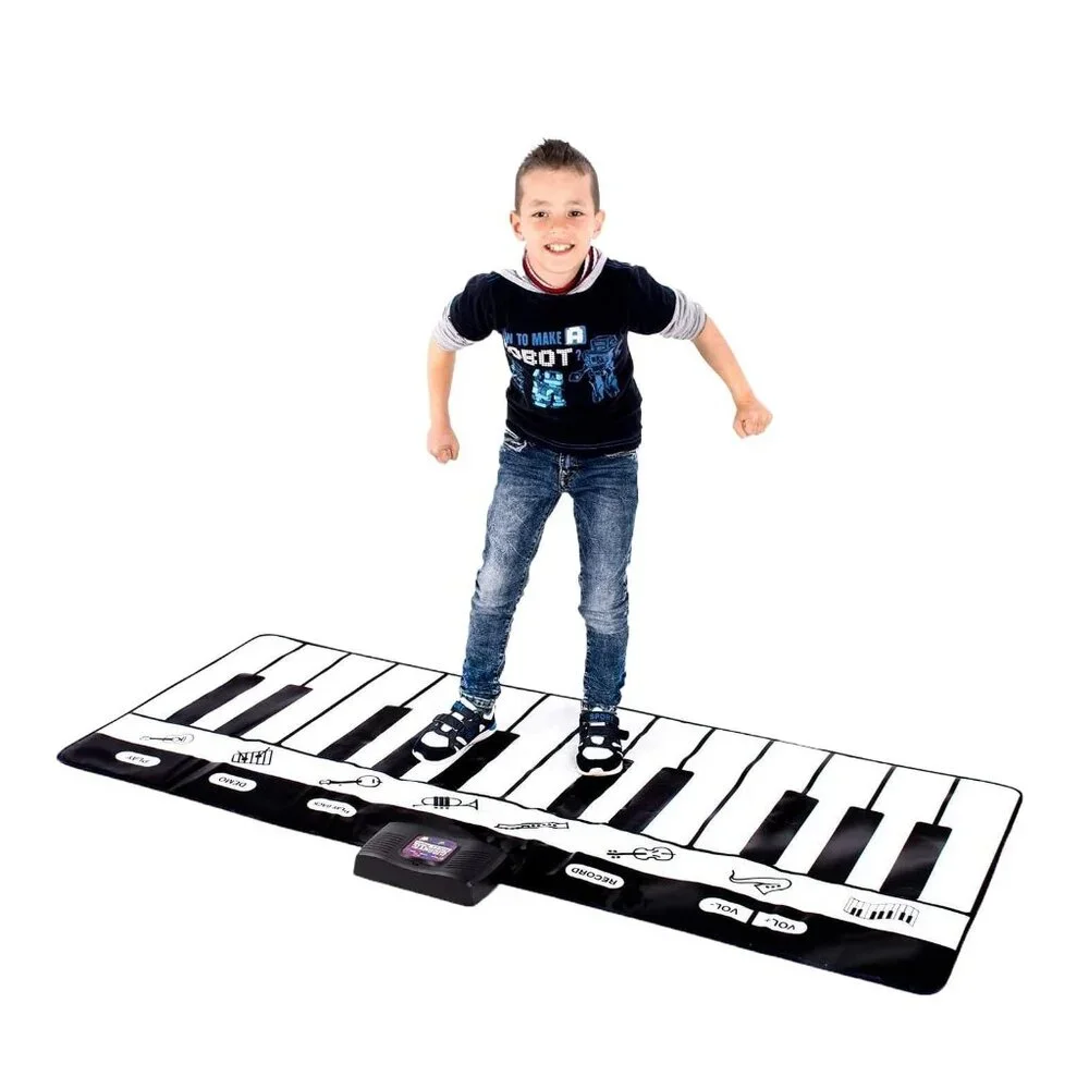 New Giant Floor Piano Keyboard Playmat Foldable Mat Musical Instrument Toddler K